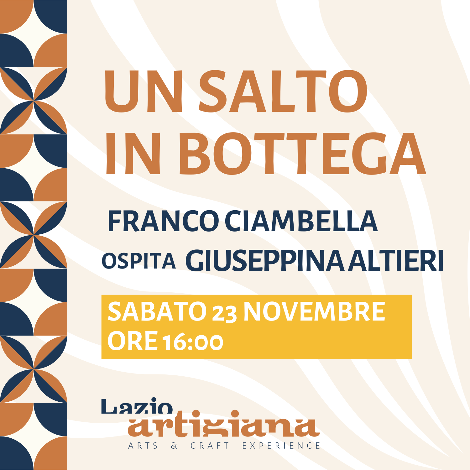 Un Salto in Bottega – 23 Novembre 2024